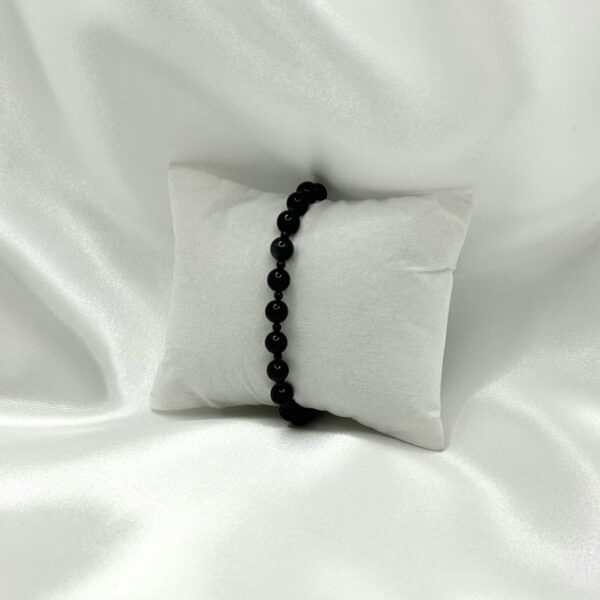 bracelet obsidienne Bracelet perle obsidienne