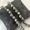 collier jaspe Collier perle jaspe dalmatien