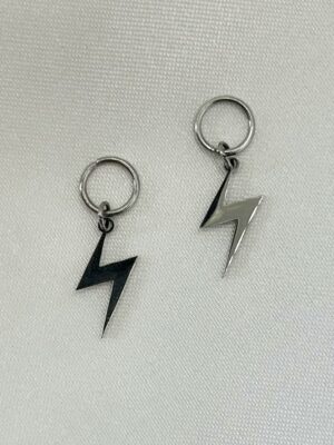 breloque éclaire Breloque éclaire acier